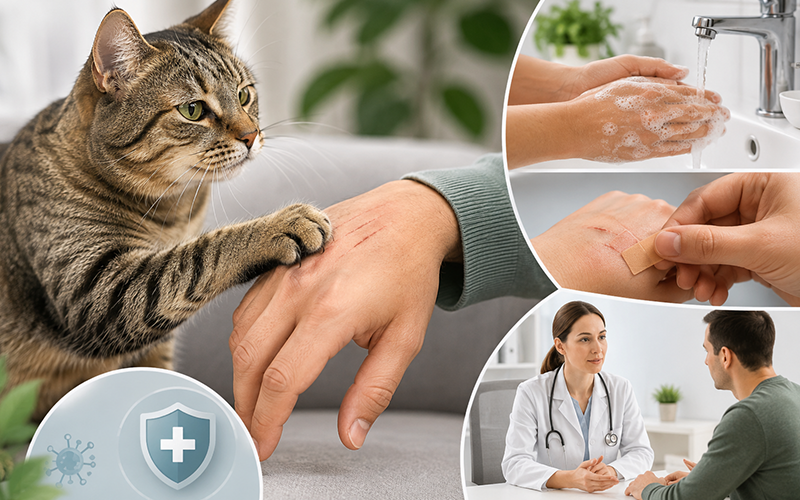 Kedi Tırmalaması Kuduz Yapar mı?