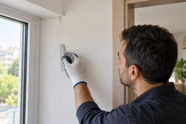 Duvar çatlaklarını inceleme